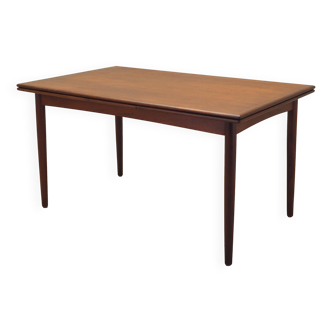 Teak table, Danish design, 1970s, production: Denmark