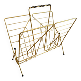 Brass magazine rack