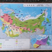 Old MDI map China - USSR