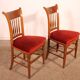 Set of 4 Directoire period chairs.