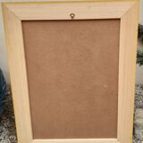 Bevelled mirror 89 x 68cm
