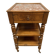 small walnut side table