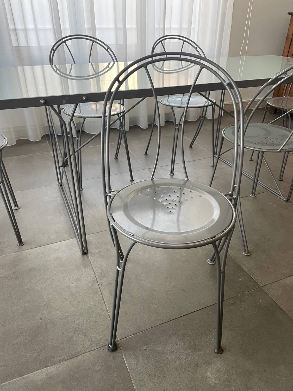 Lot table and chairs Moment by Niels Gammelgaard for Ikea, 1990s