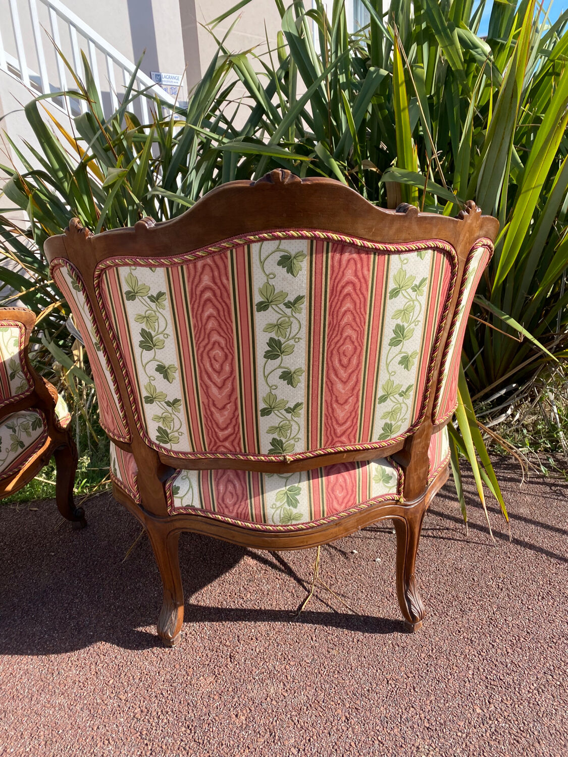 Paire de fauteuils marquises Louis XV