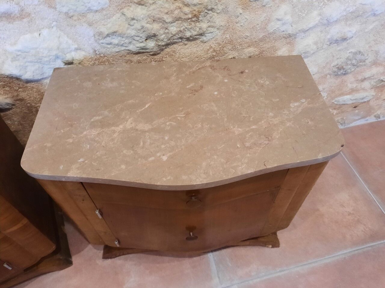 Pair of bedside tables 30s