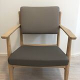 Fauteuil de salon vintage de Tchécoslovaquie des années 1960