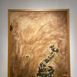Abstract painting Miklos Bokor