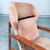 Set of Mid-Century Scandinavian Wingback Armchairs, Denmark, 1960s