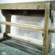 Desk double wooden school desk