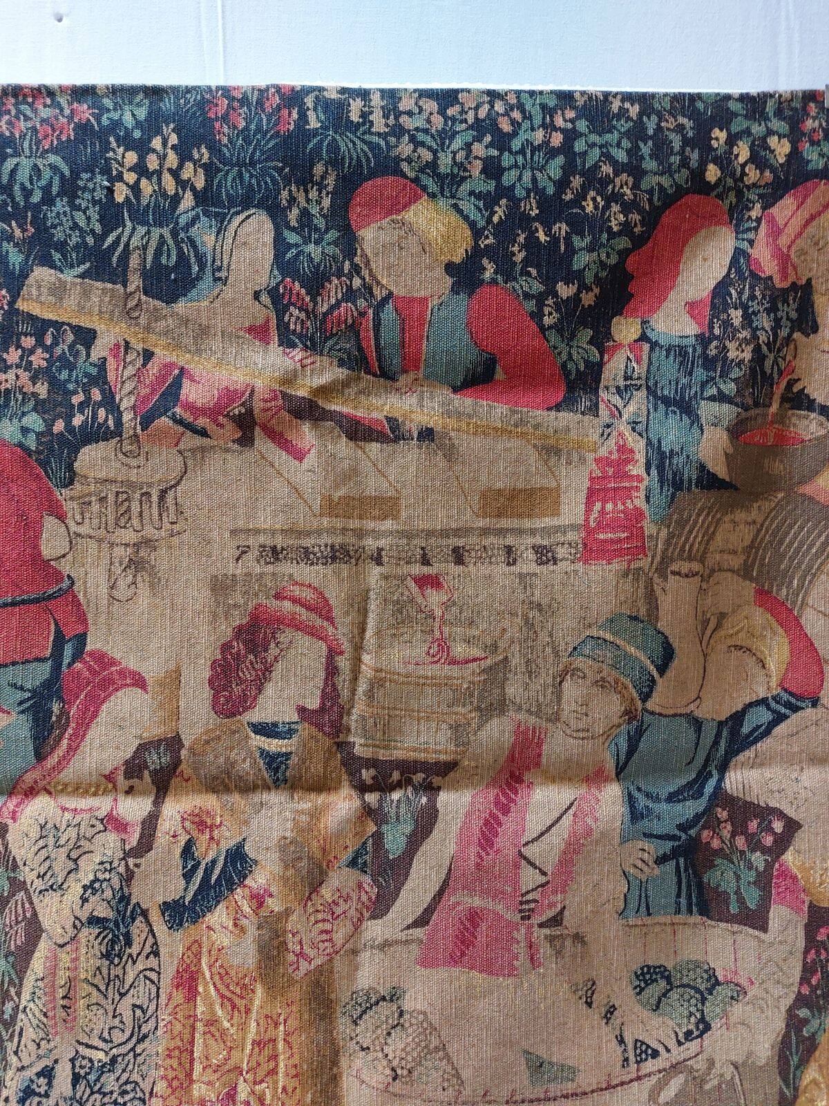 Artis Flora wall tapestry "The Grape Harvest" in the spirit of Aubusson - #2