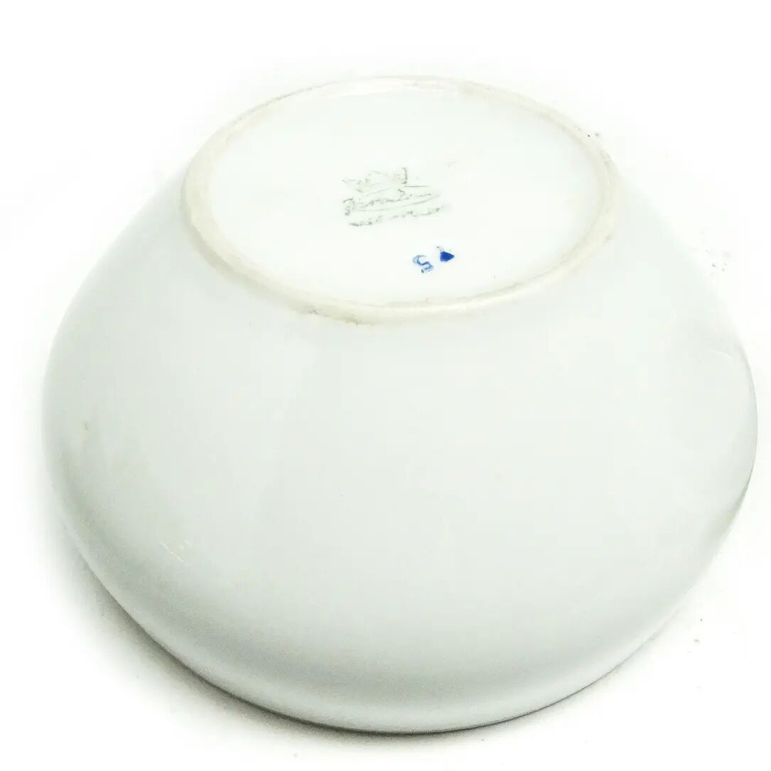 Sugar bowl, cream ceramic, Ćmielów, Poland, 1960s