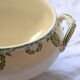 Soup vegetable old French earthenware Sarreguemines U et Cie model Arcole vintage