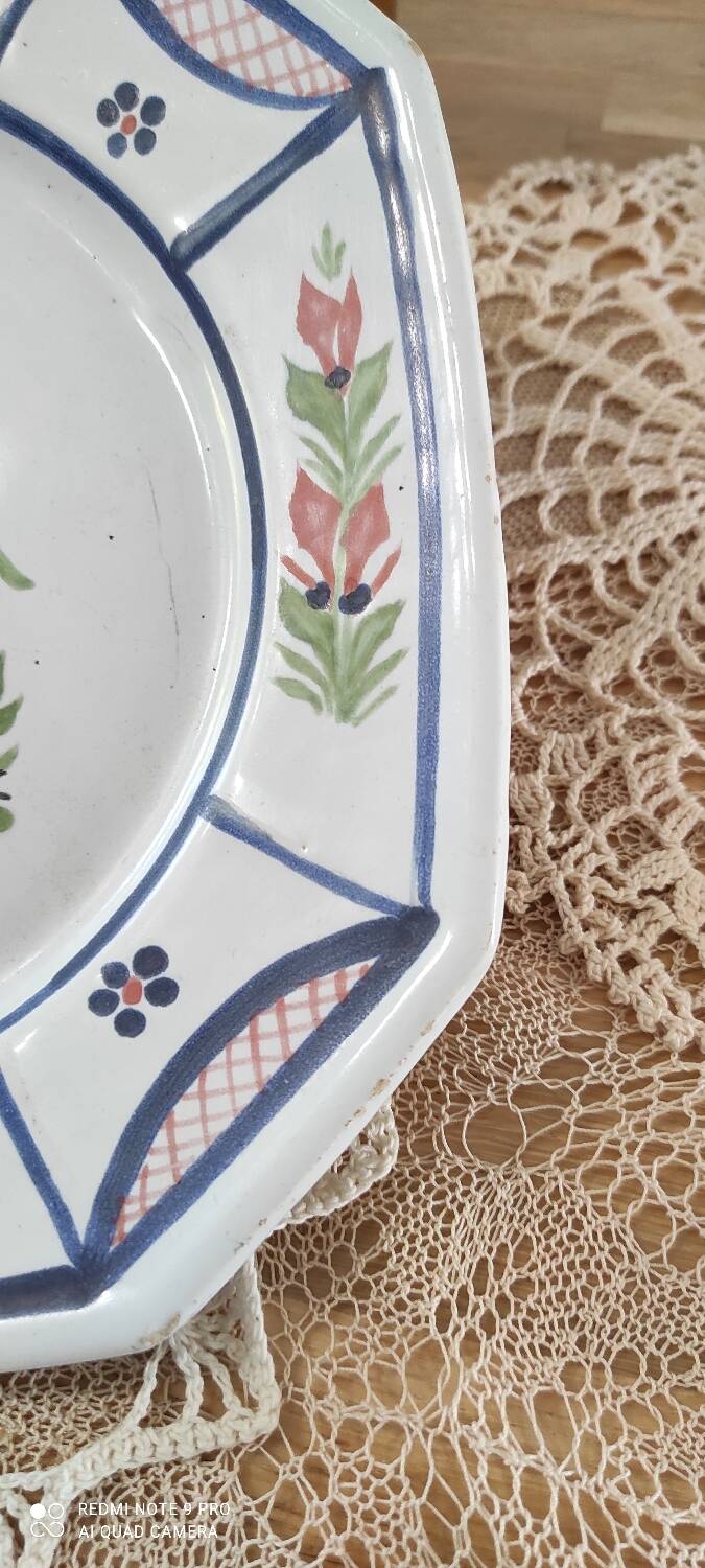 Assiette Quimper Henriot