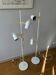 2 floor lamps with articulated spotlights - Sweden 70s/80s