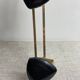 Wall-mounted coat rack with 3 hooks from the 1960s.