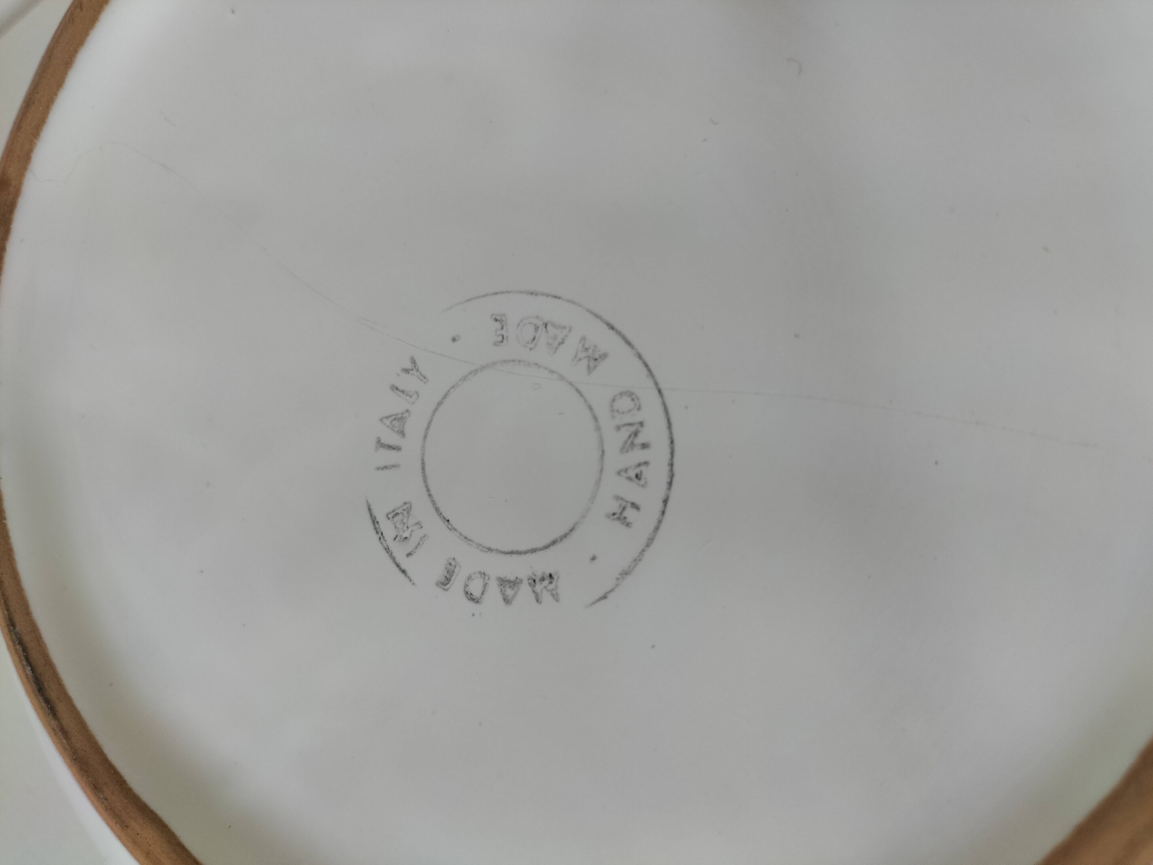 6 hand-painted ceramics – Desuir - Sicily