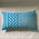 Cushion Kachin turquoise beige 30x50 cm