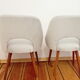 Paire de fauteuils Retro, Vintage, Tchécoslovaquie 60s