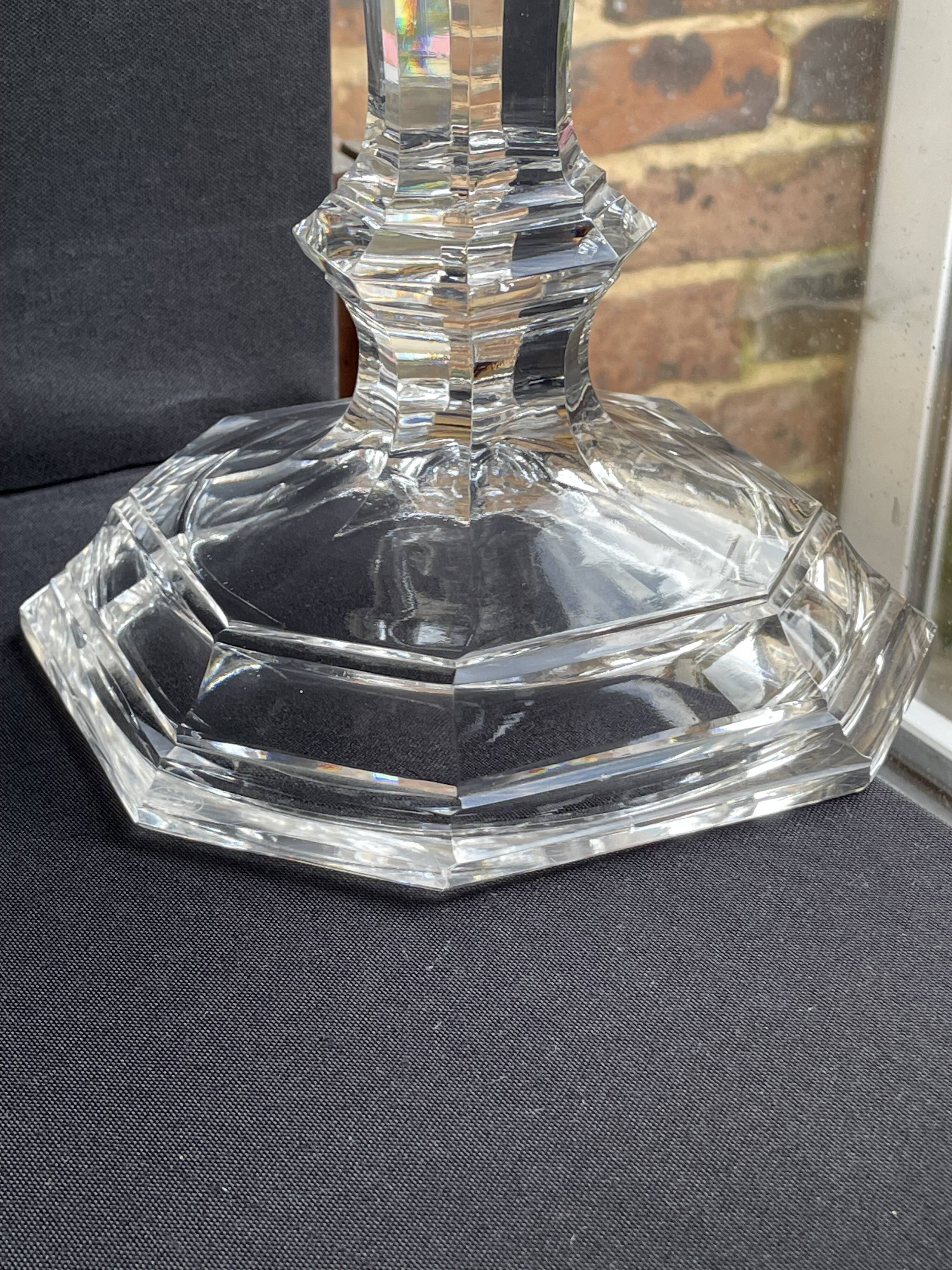 Baccarat Harcourt candle holder