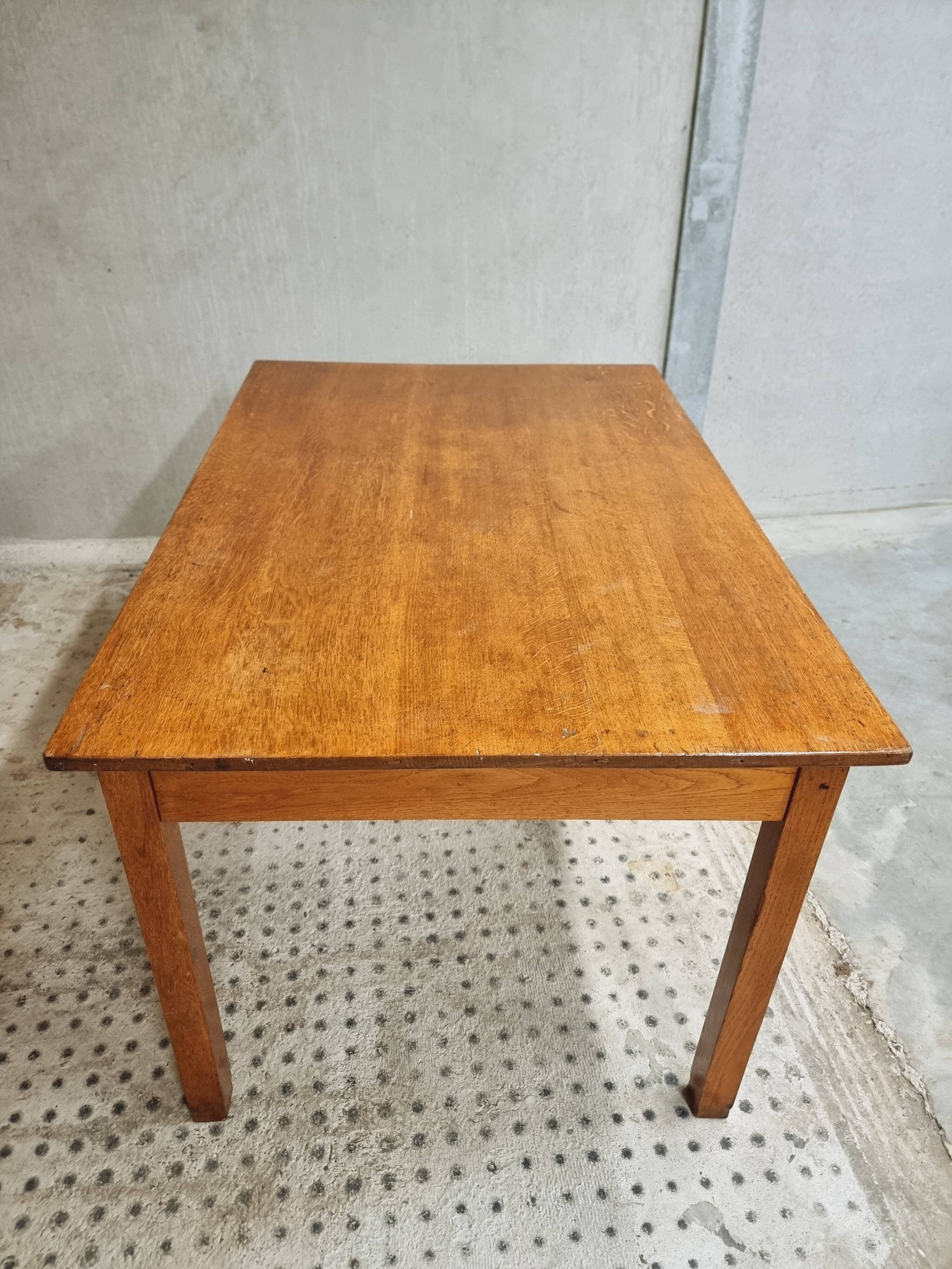 Antique table dining table Hague School oak