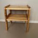 80s pine bedside table