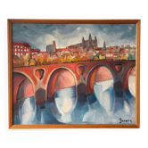 Paysage signé