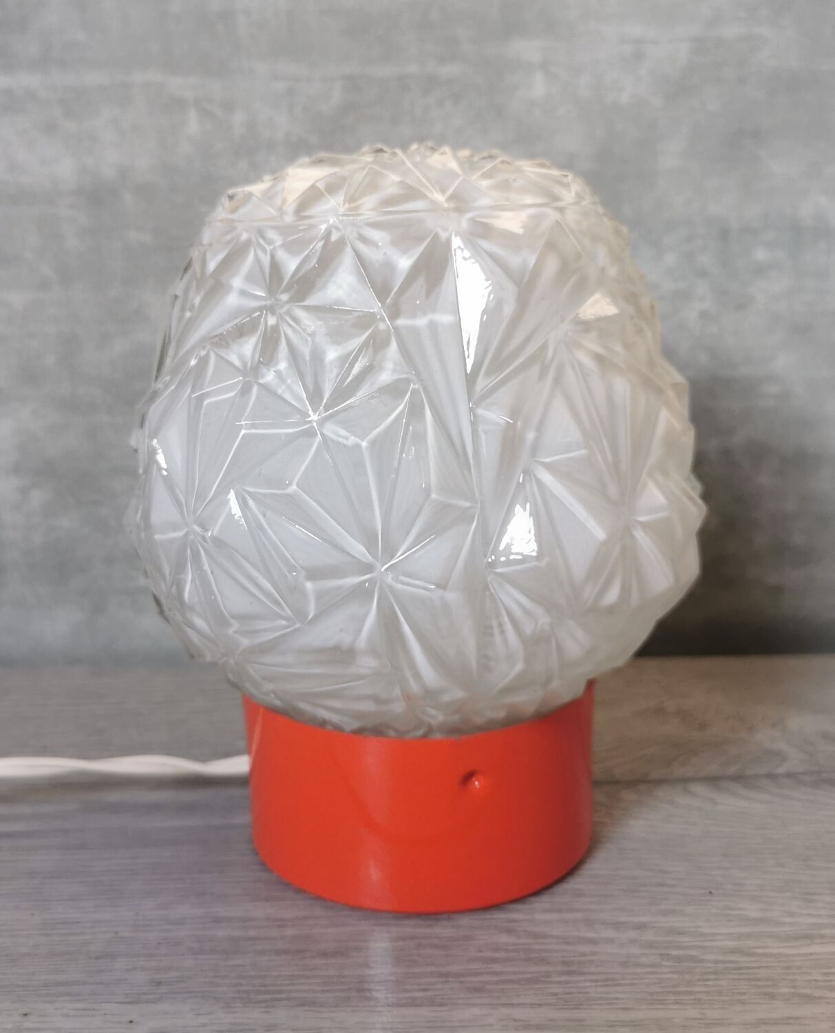 Vintage lamp brand delmas