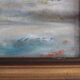 Oil on canvas signed F. Fosso, depicting a man pulling a cart.