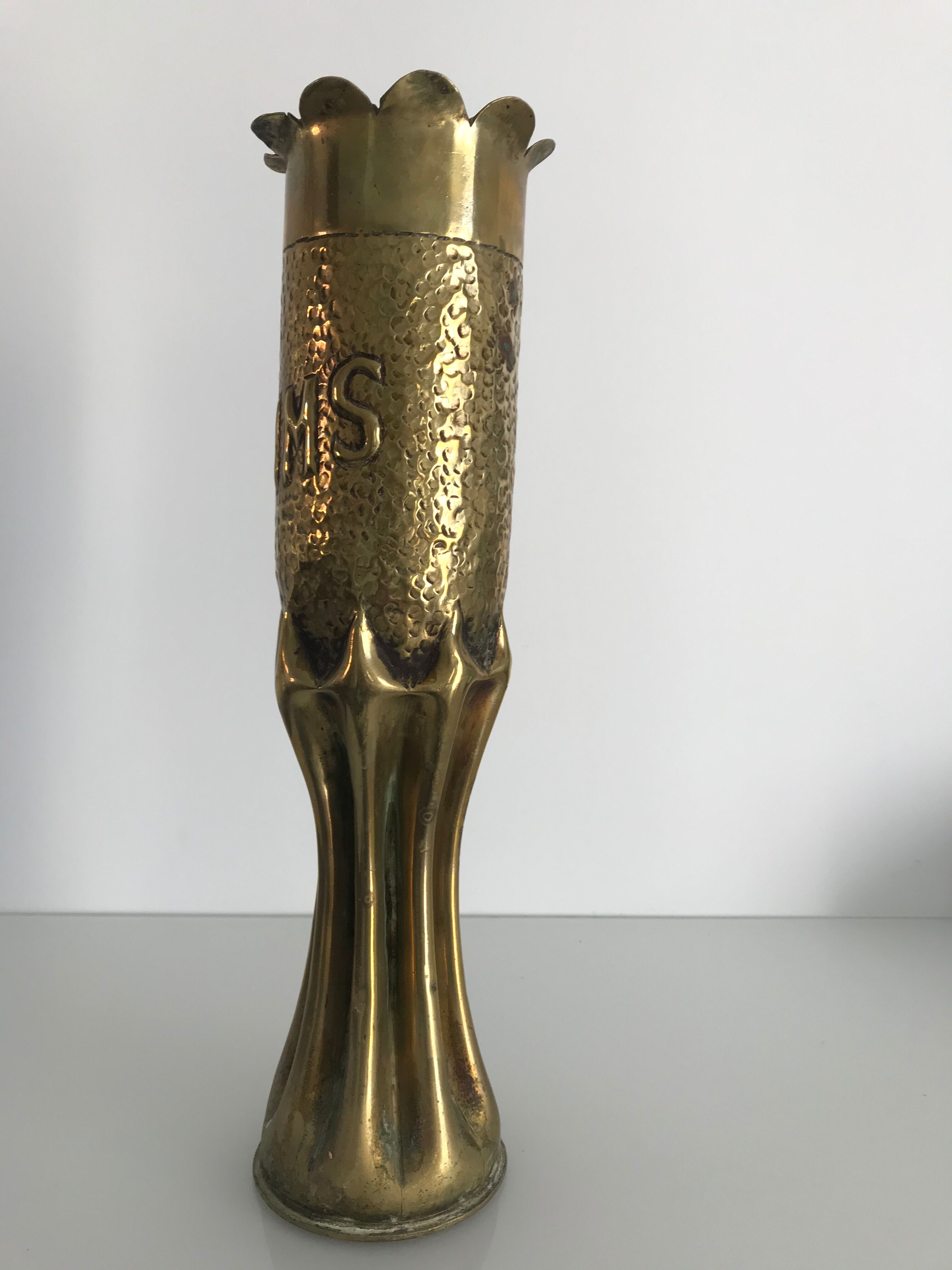 Brass vase