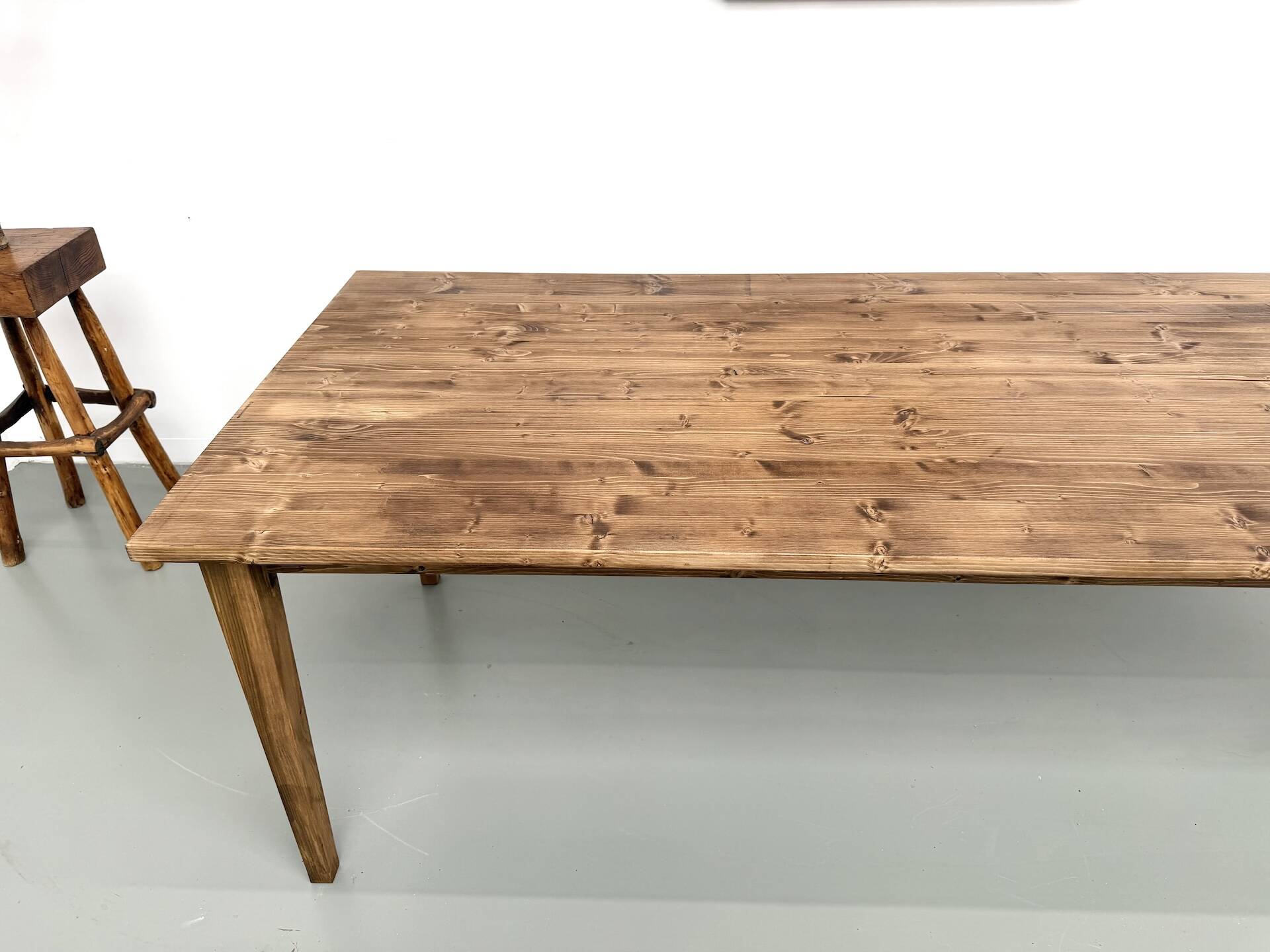 Contemporary farmhouse table, 240 cm