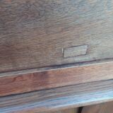 American oak desk