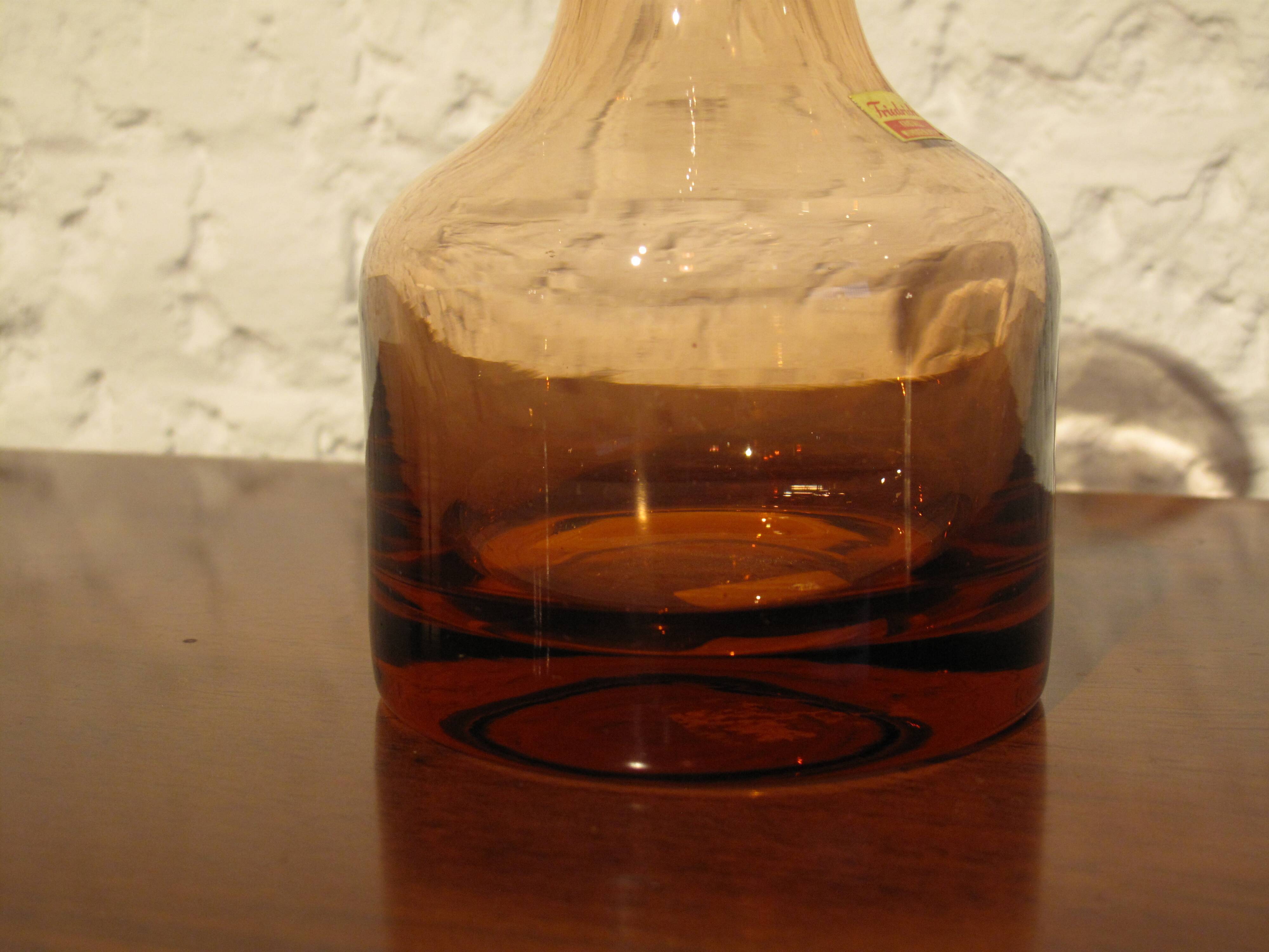 Friedrich Germany 1960 Crystal vase