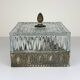 Vintage Crystal Ceiling Lamp, Italy, 1960s