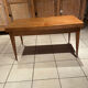 Table basse à système Révélation vintage Design Albert Ducrot année 50/60