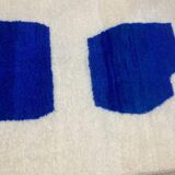 Traditional handmade pure wool rug, size 100 x 200 cm