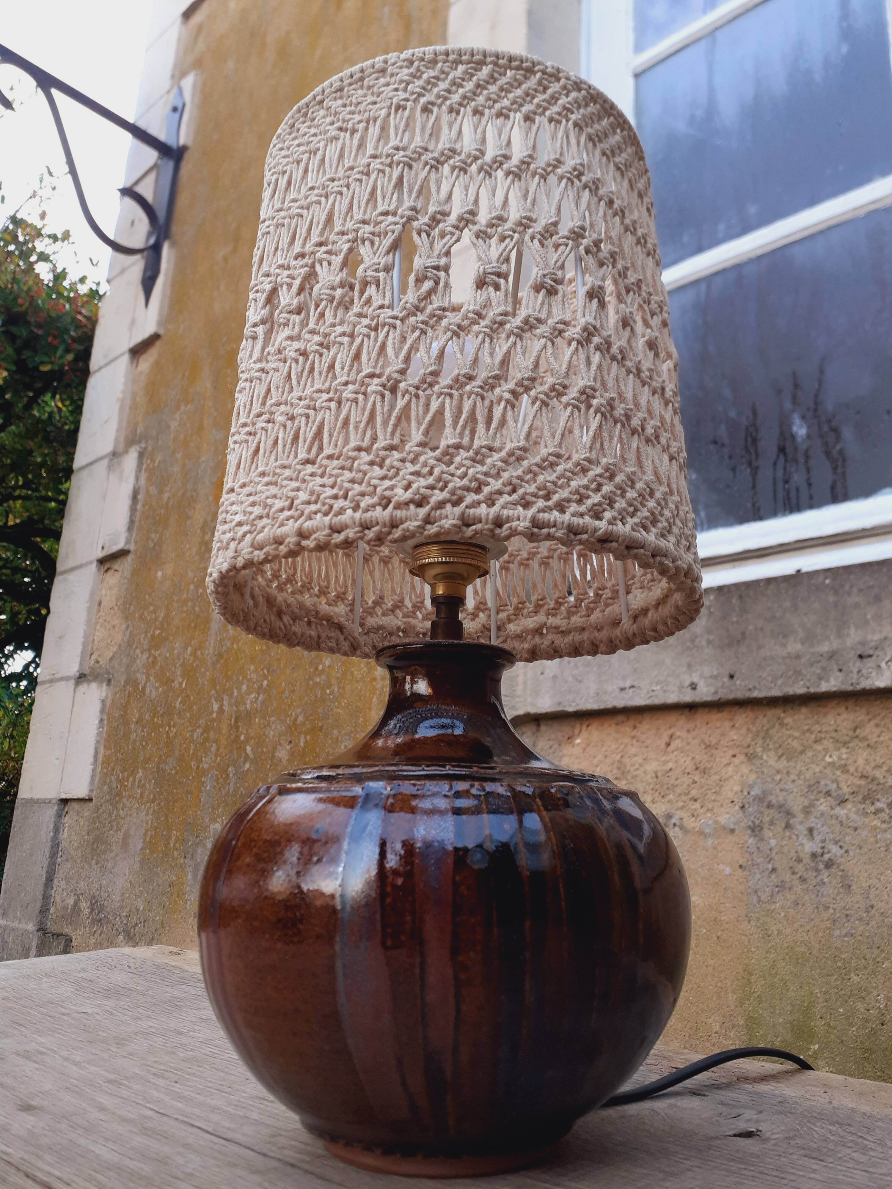 Ceramic lamp from the 50s/60s.