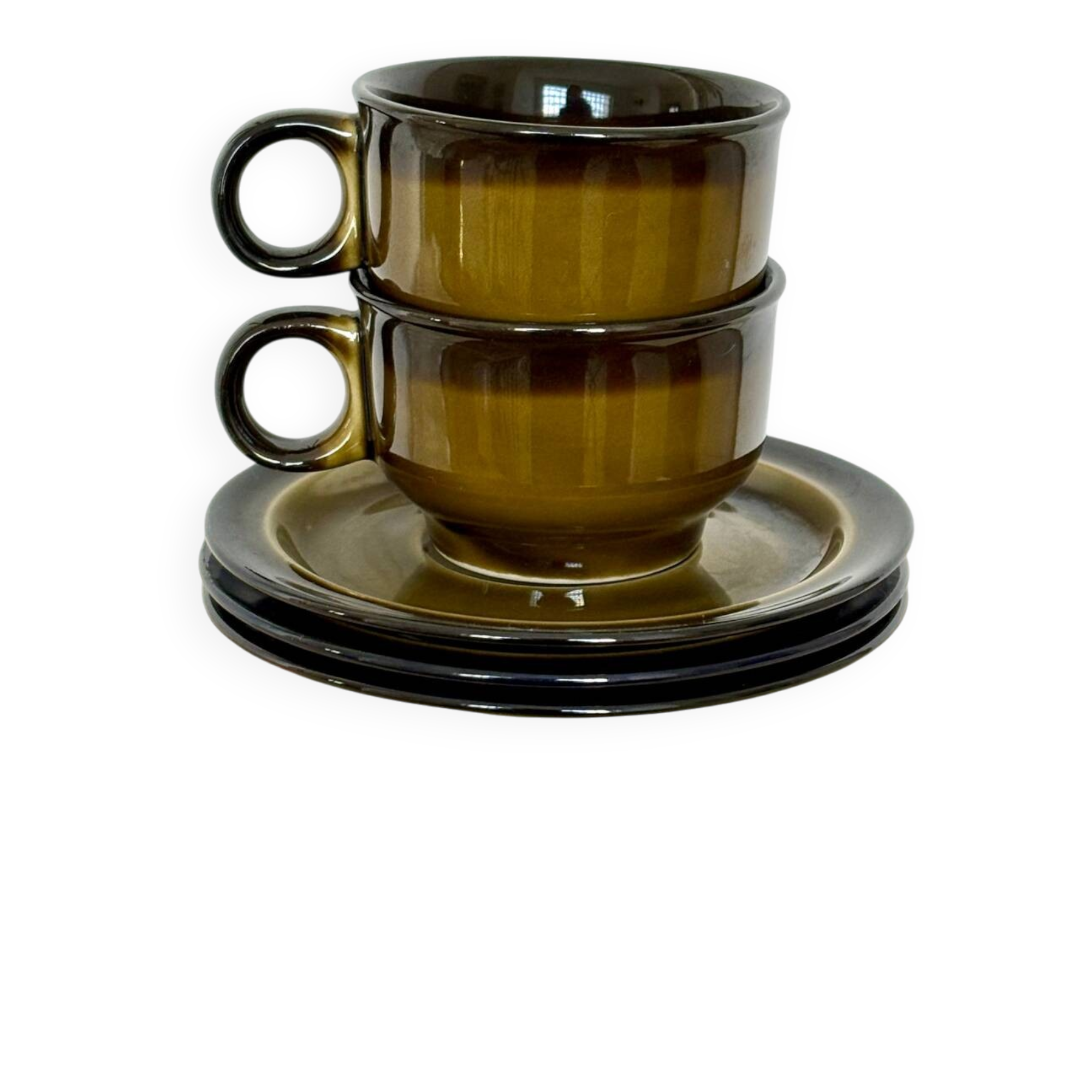 Set of 2 vintage 1970 mugs made in Poland