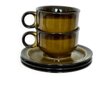 Set of 2 vintage 1970 mugs made in Poland