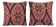 Lot de 2 housses de coussin kilim vintage 41x41 cm