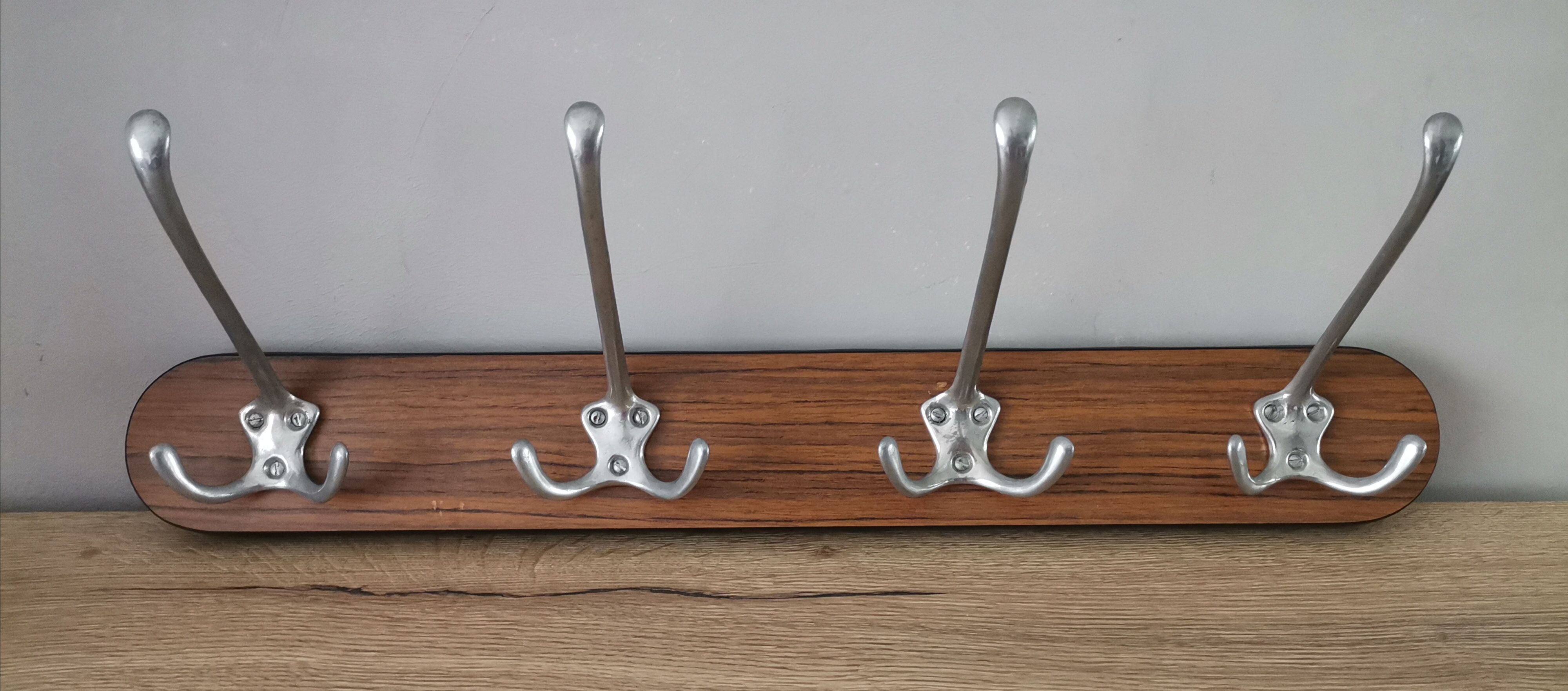 Vintage hook coat rack