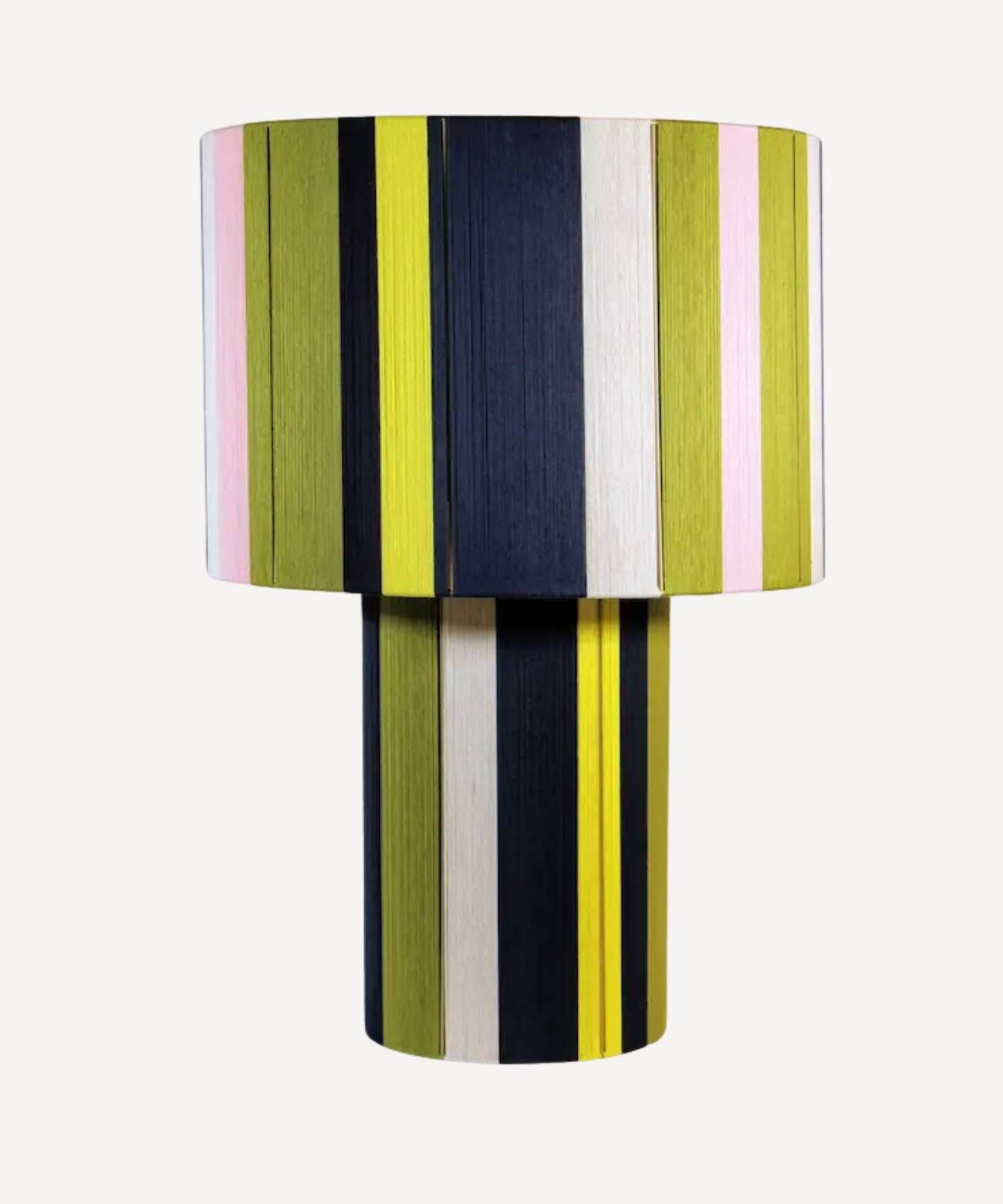 Large table lamp L'Elégante marine olive