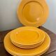 4 dinner plates and 3 dessert plates Geneviève Lethu