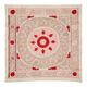 Vintage hand-embroidered tablecloth 145x157 cm