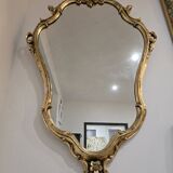 Large gilded baroque mirror