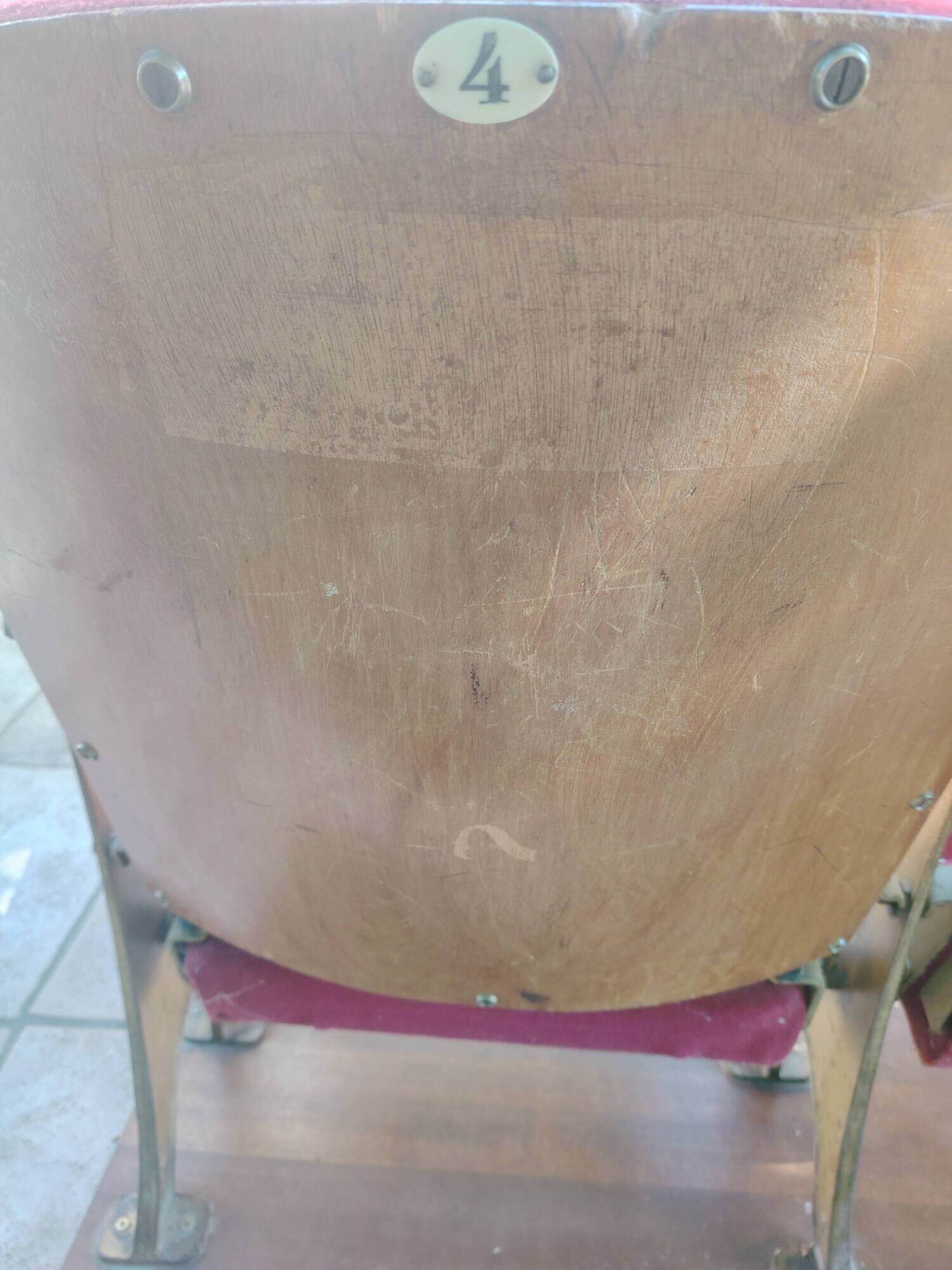 Theatre seats