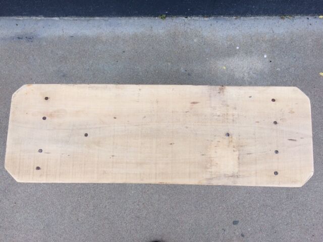 Bleached workshop stool