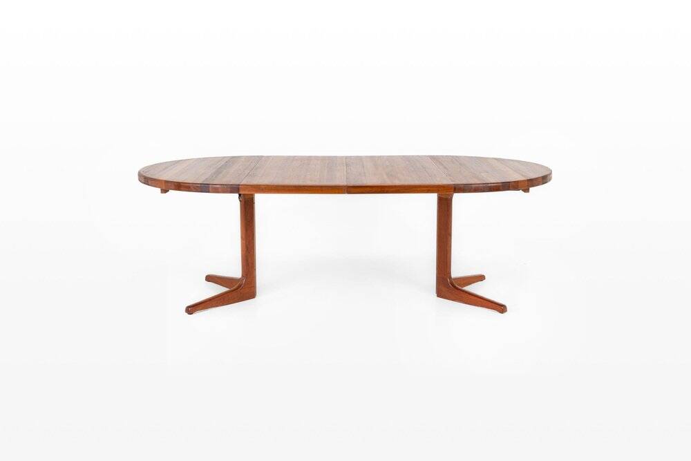 Extendable dining table by Glostrup Møbelfabrik in teak, 1960s