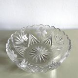 Engraved crystal salad bowl / fruit bowl
