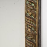 Copper rectangular mirror - 84x59cm