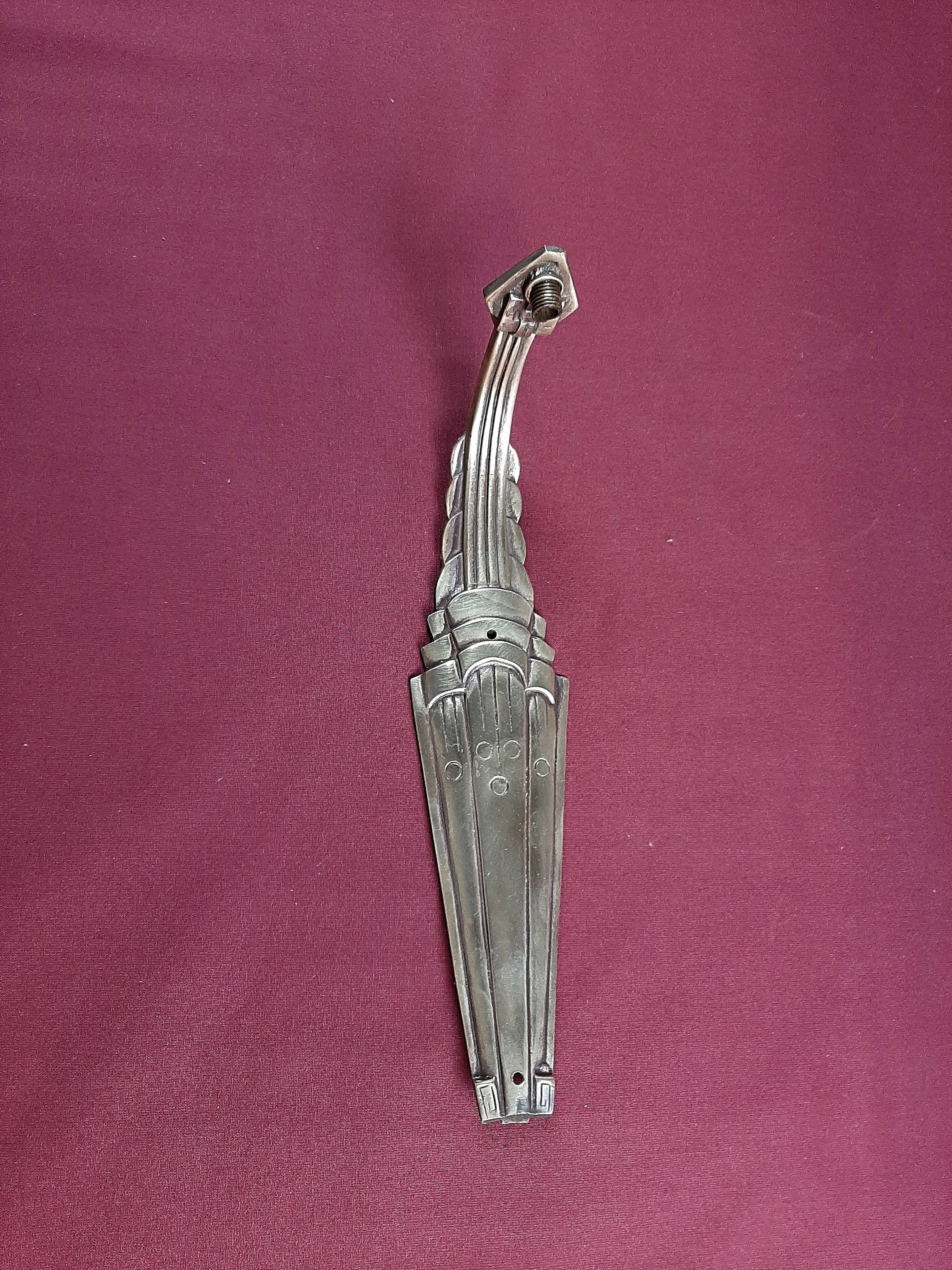 Pair of art deco period wall lamps